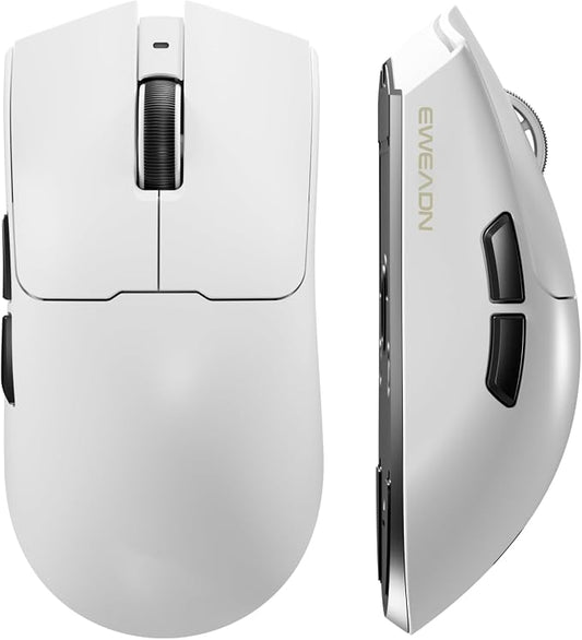 S9 Pro Wireless Gaming Mouse, 59G Ergonomic Computer Mouse, Triple Modes by EWEADN