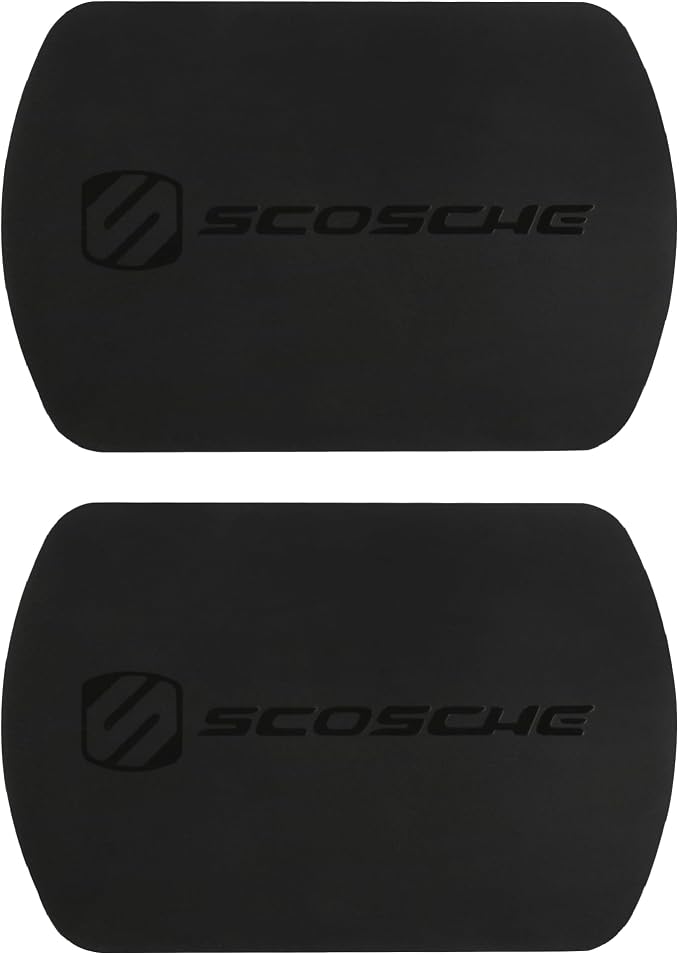 Scosche MagicMount Replacement Metal Plate Kit, Large Metal Plates by Scosche