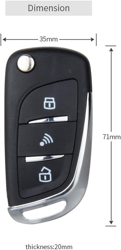 EASYGUARD EC003N-V-1 PKE Passive Keyless Entry Car Burglar Alarm Security Push - Image 2