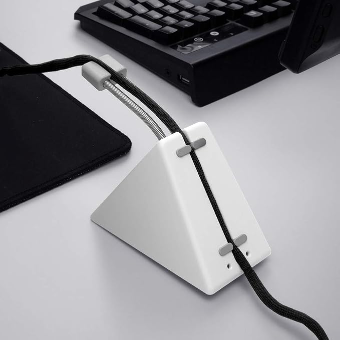 Hotline Games Mouse Bungee Mouse Cord Clip Cord Management System Fixer Holder - Image 8