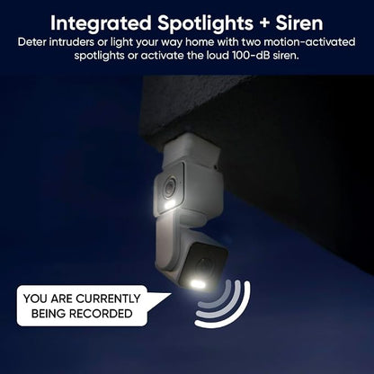 WYZE Duo Cam Pan Indoor/Outdoor IP65 2K 360° Pan/Tilt Smart Home Security Camera - Image 6
