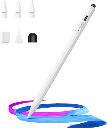 Dual Tip Stylus Pen for iPad 2025-2018, 13 Mins Fast Charge by Hastraith