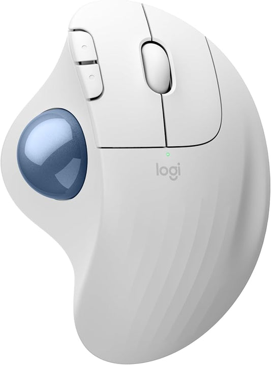 Logitech Ergo M575S Wireless Trackball Mouse, Wireless Ergonomic Mouse by Logitech