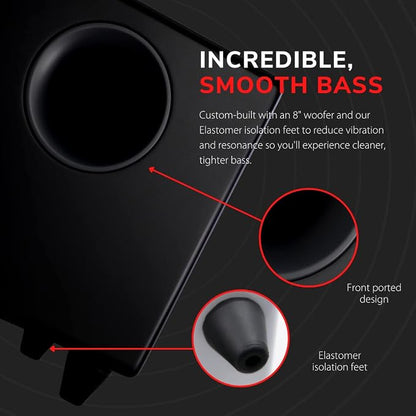 Audioengine S8 250W Wireless Subwoofer Kit - Image 3