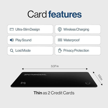 SPOTMINDERS Apple MFi Certified Wallet Tracker Card - Image 8