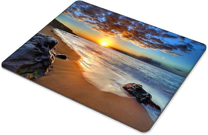 Beach Sunset Mouse pad Customized Mousepad Non-Slip Rubber Base Mouse Pads - Image 4