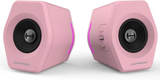 Edifier Hecate RGB Gaming Speakers, 32W Peak Power, Game/Movie/Music Modes by Edifier