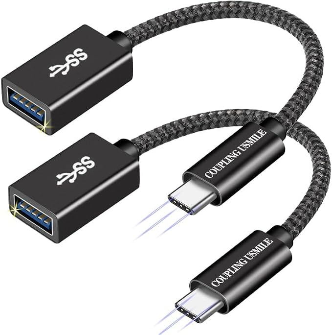 USB C to USB 3.2 Adapter, Transfer up to 10Gbps, Type C to USB(Male-Female OTG - Image 2