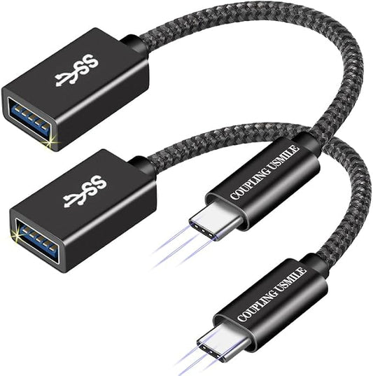 USB C to USB 3.2 Adapter, Transfer up to 10Gbps, Type C to USB(Male-Female OTG - Image 2