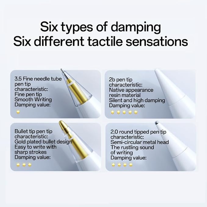 UPDENI Replacement Pencil Tips for Apple Pencil Tips, fine piont Pencil nibs - Image 5