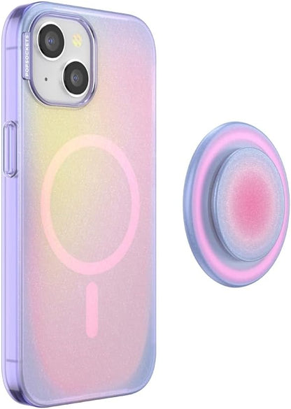 PopSockets iPhone 15 Case with Round Phone Grip Compatible with MagSafe - Image 4