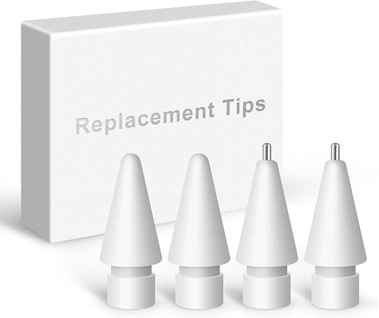 Replacement Tips for Apple Pencil Pro/2nd Gen/1st Gen/USB-C, No Wear Out Metal by Granarbol