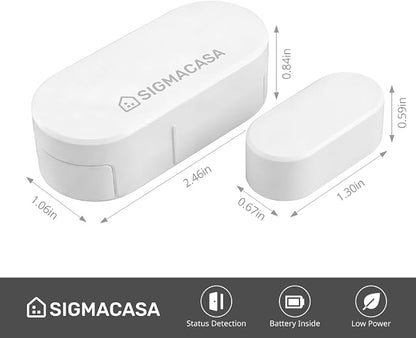 Matter Smart Door and Window Sensor, Thread Contact Sensor - Image 2