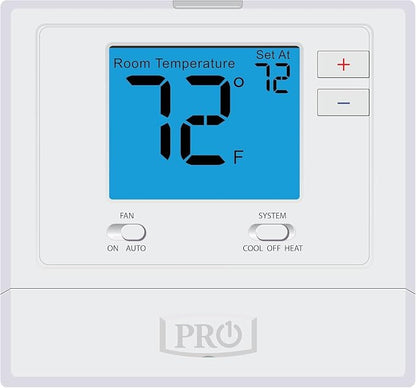 PRO1 T701 Single Stage Non-Programmable Wall Thermostat by PRO1+IAQ