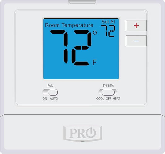 PRO1 T701 Single Stage Non-Programmable Wall Thermostat by PRO1+IAQ