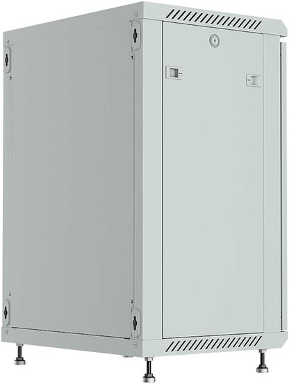 15U Wall Mount Server Rack Cabinet – 19" Network Rack Enclosure, PDU & Shelf - Image 4