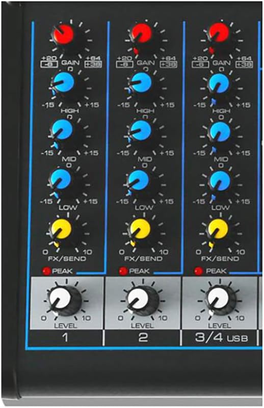 Pyle Professional Audio Mixer Sound Board Console System - Image 6