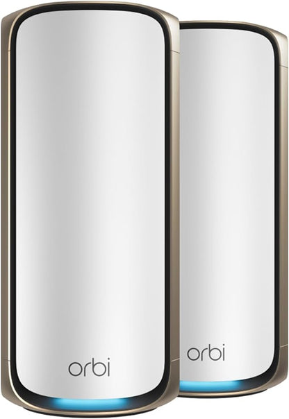 NETGEAR Orbi 970 Series Quad-Band WiFi 7 Mesh Network System by Amazon+Renewed