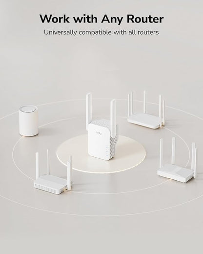 Cudy RE1500 AX1500 WiFi 6 Range Extender Dual Band 2.4G 5G Wireless Booster - Image 4