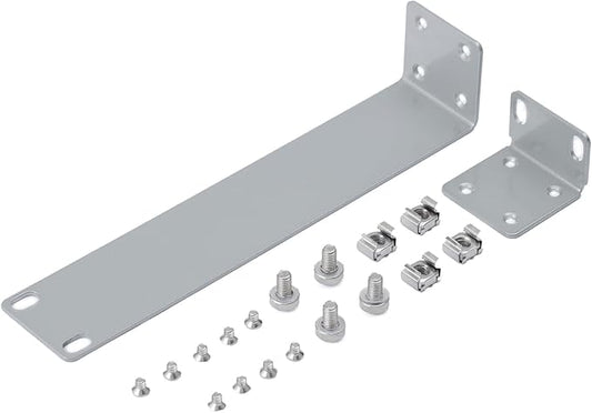 Rack Mount Kit for Ubiquiti Switch, 1U Rack Ears for EdgeSwitch ES-8-150W by PhyinLan