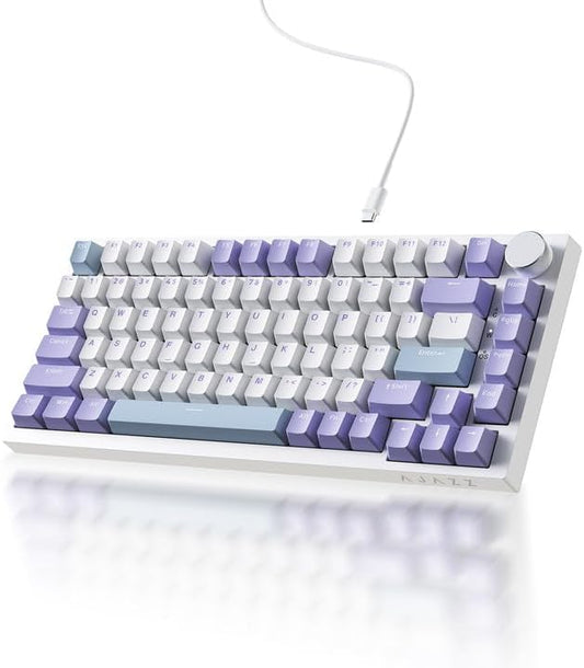 Ajazz AK820 75% Wired Gasket Mechanical Gaming Keyboard by DAIDAI