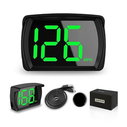 VJOYCAR New Speedometer HUD GPS Digital Speed Meter MPH Speedo Head Up Display - Image 2