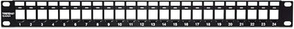 TRENDnet 24-Port Blank Keystone 1U Patch Panel, 1U 19" Metal Rackmount Housing - Image 6