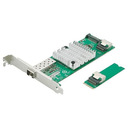 M.2 M-Key Single SFP+ Port 10G Ethernet LAN Adapter by IOCrest