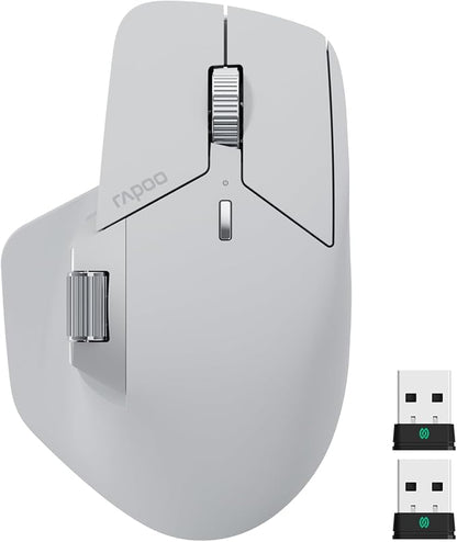 Rapoo MT760 PRO Wireless Mouse, NearLink + Bluetooth 5.0 Multi-Device, 12K DPI by RAPOO