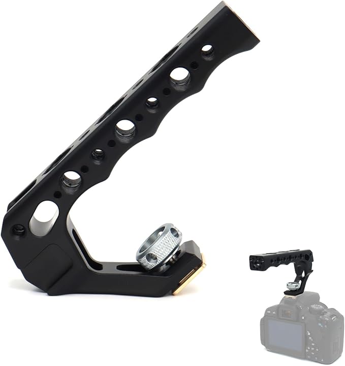 Top Handle Camera Grip with Cold Shoe Base - Image 4
