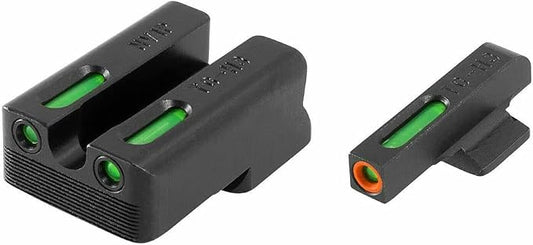 Truglo TFX PRO Handgun Sight, Glowing Shock Proof Tritium and Fiber Optic Night by TruGloInc-Sports