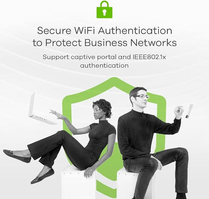 Zyxel WiFi 6 Wireless Access Point AX3000 | PoE+ / AC Powered | 2.5Gb Ethernet - Image 8
