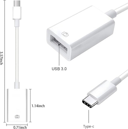 Type-c to USB Adapter, USB-C to USB-A 3.1 Gen1 Female Adapter Cable Converter - Image 7