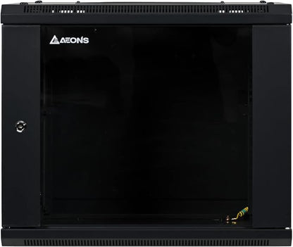 AEONS 9U Professional Wall Mount Network Server Cabinet Enclosure 19-Inch - Image 2