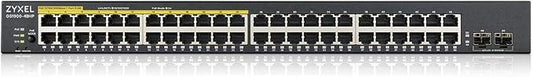 Zyxel 48 Port PoE Switch | Smart Managed | Gigabit Network Ethernet Switch | - Image 2