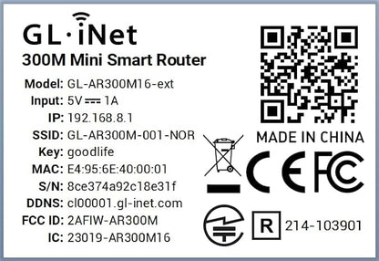 GL.iNet GL-AR300M16-Ext Portable Mini Travel Wireless Pocket Router - Image 8