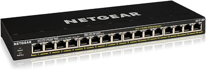 NETGEAR 16-Port PoE+ Gigabit Ethernet Unmanaged Essentials Switch - by NETGEAR