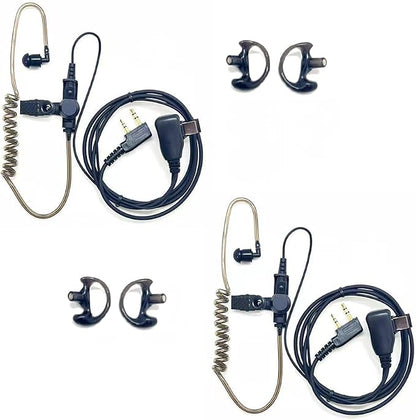 Covert Air Acoustic Tube Earpiece by Riqiki
