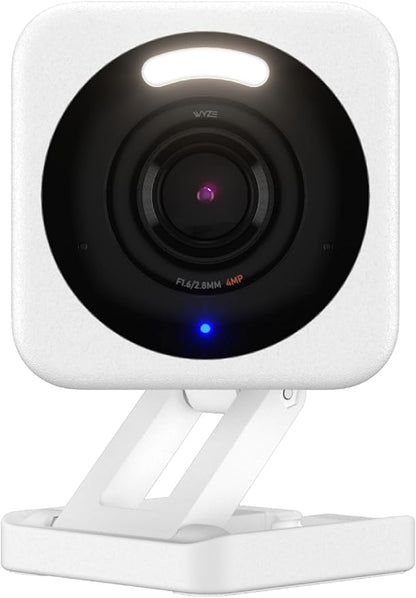 WYZE Cam v4, 2.5K QHD WiFi Indoor/Outdoor Smart Home Security Camera, Pet/Baby by Amazon+Renewed