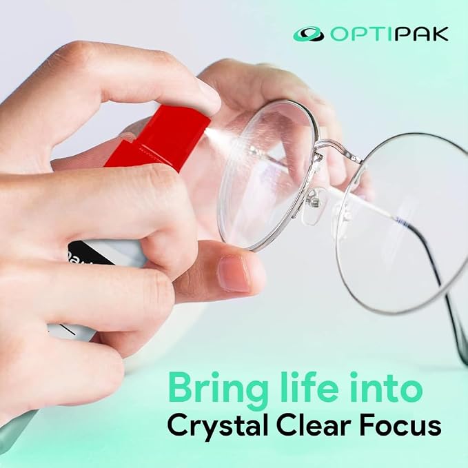 Sparkle Anti-Reflective Lens Cleaner Spray kit | 1oz Glasses Cleaner Spray + - Image 8