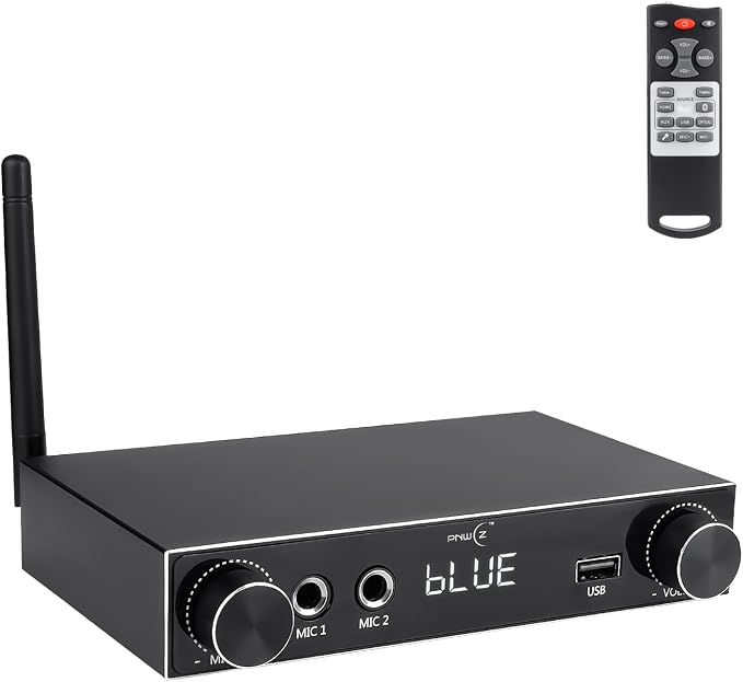 5.3 Bluetooth Audio Amplifier 2-Channel Stereo Hi-Fi Amplifier by PNWCZ
