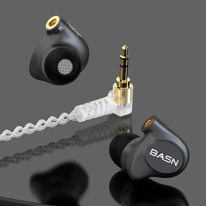BASN Metalen in-Ear Monitors Headphones, Musicians Noise Isolating 4 Drivers - Image 7
