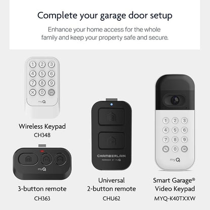 Chamberlain RJO101MC Ultra-Quiet Wall Mount Garage Door Opener - Image 8