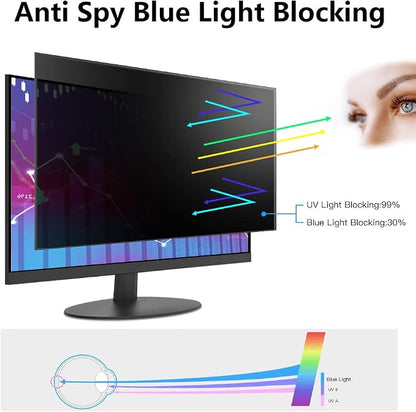 FILMEXT [2 Pack Removable 24 Inch Computer Privacy Screen Filter - Image 7
