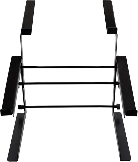 Rockville Rock2d2 Adjustable Dual Shelf DJ Controller Midi Keyboard Laptop Stand - Image 2