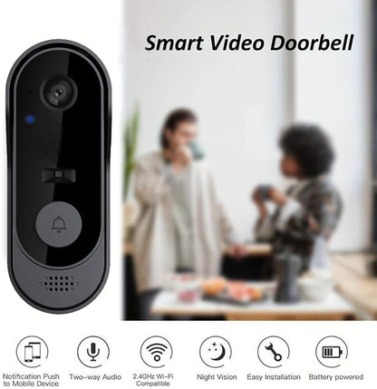 ZIG1 Doorbell Camera Wireless No Subscription, 1080p Video Doorbell - Image 4