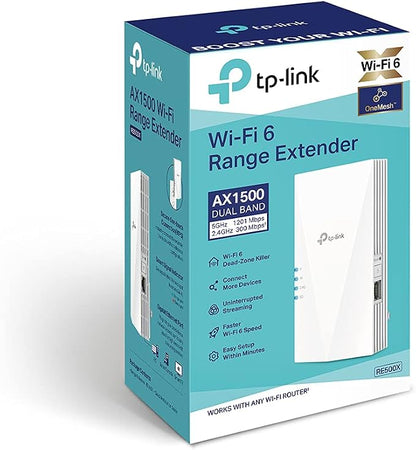 TP-Link AX1500 WiFi Extender Internet Booster, WiFi 6 Range Extender Covers up - Image 7