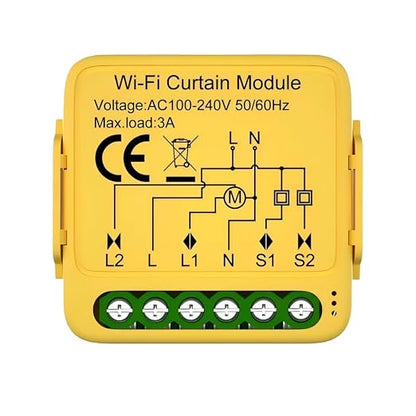 WiFi Smart Garage Door Controller, Single Channel, TUYA SMART LIFE, Mounting by Ururtm