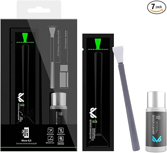 VSGO 4/3 Sensor Cleaning Kit for Mirrorless MILC and ILDC Cameras by VSGO