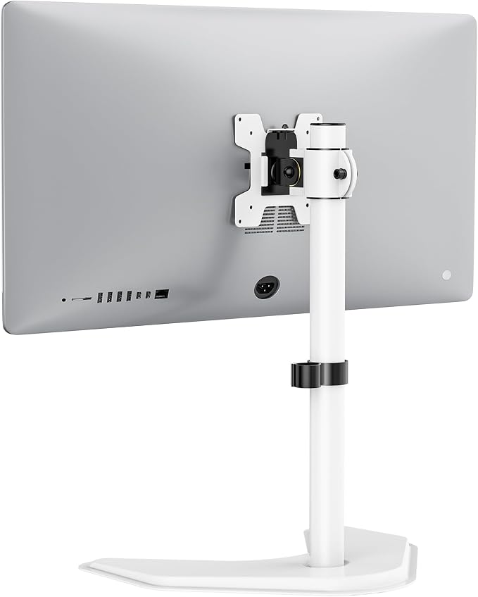 WALI Single Monitor Stand, Free Standing Desk Stand by WALI